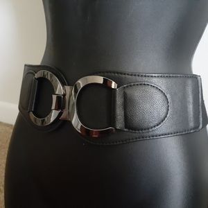 Leather and Silver Belt